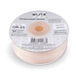 Лента капроновая (органза) 25.0 мм / 22.8±1 метра, 003 бл. кремовый, Blitz OR-25