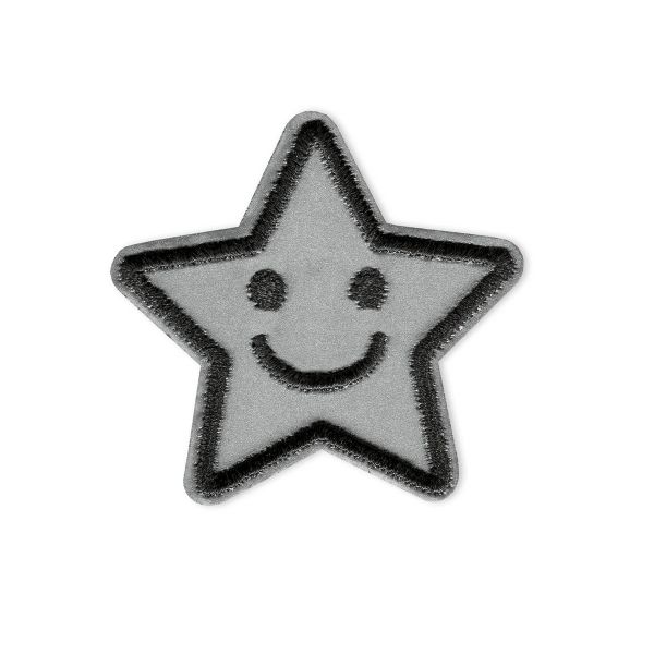 Термоаппликация свет.кл, пр. Звезда серебр. 1шт, Prym