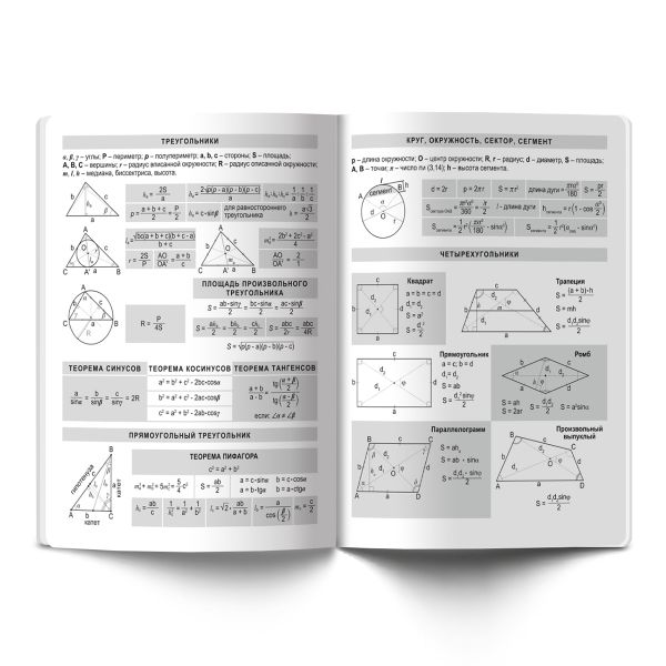 Тетрадь предметная Будь в движении A5+ 48 л. на скобе, 10 шт, клетка, Геометрия 48ТСК5 000117, Светоч