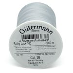 Нитка текстурированная Gutermann Bulky-Lock 160, 2000 м, 038 св.серый, 5 катушек
