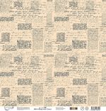 Бумага для скрапбукинга Вокруг меня. Газеты 190 г/м², 30.5х30.5 см, 10 шт, 6, Mr.Painter PSR 2606