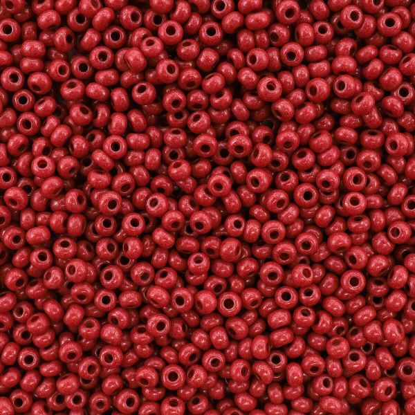 Бисер Preciosa цветной мелованный, круг.отв., 100 г (5х20 г), (16A18)331-19001/10/0