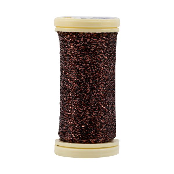 Мулине Gamma металлик M 5 мотков по 50 метров, M-148 черный/коричневый, Gamma BRILL