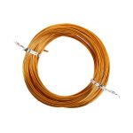 Проволока для плетения ⌀2 мм,±0.5 м, 17 золото, Промысел MM-004