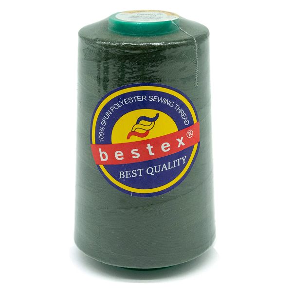 Нитки универсальные Bestex 50/2, 4570 м (5000 ярд) / 1 кат., 151 темно-зеленый хаки