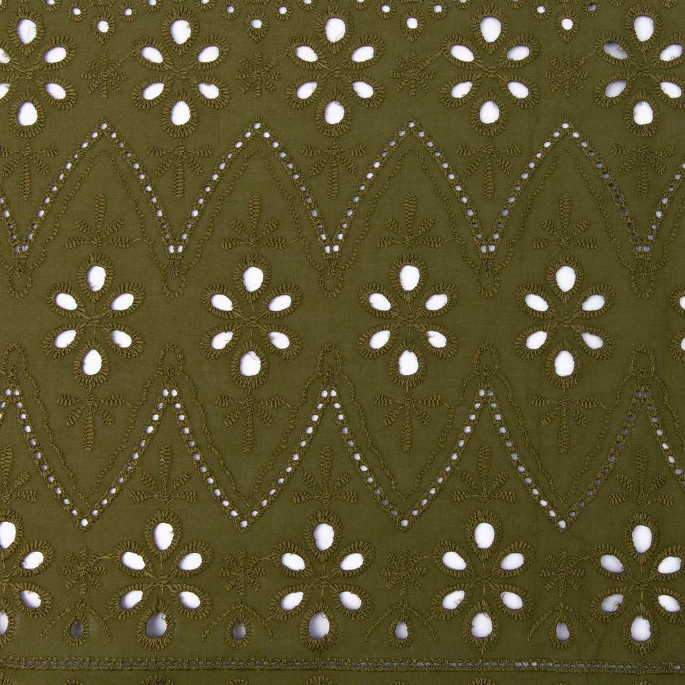 Ткань шитьё (прошва) 285 г/м², 140 см / 10 метров, 18-0430 хаки, Gamma YFAS-2309