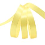 Лента атласная 1-сторонняя 12.0 мм / 22.86±1 метров, 060 лимонный, Globus