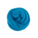 Шерсть для валяния (до 29 мкр), 50 г. 0473 голуб.бирюза, Gamma TFS-050