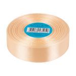 Лента атласная 1-сторонняя 25.0 мм / 33±2 метра, 006 св.персиковый, Gamma