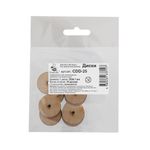 Диски из фанеры для суставов мишек Тедди ⌀25 ±0.1 мм, 100 шт, HobbyBe CDD-25