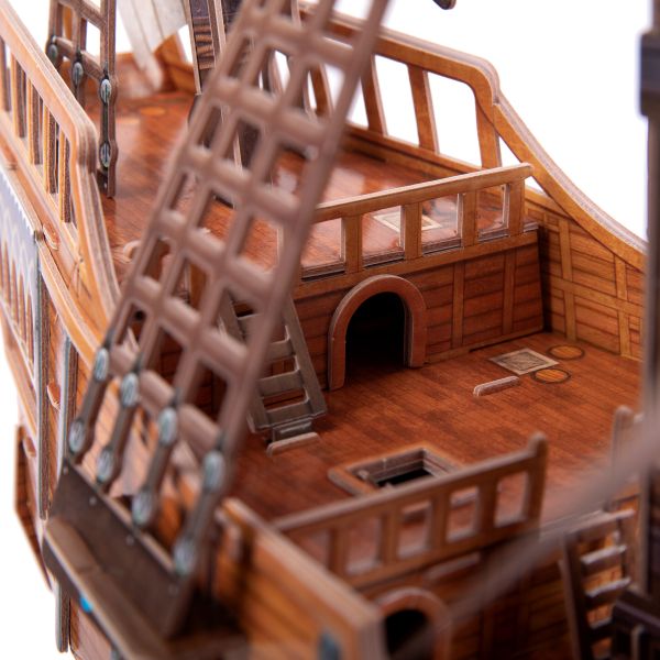 Модель сборная: Серия Корабли 204 элемент, Санта-Мария, Rezark STH-001N