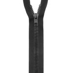 Молния трактор Arta Т6 (6 мм) 1 зам., н/раз., 16 см, цв. 077 черный, уп.10 шт