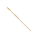 Кисть щетина №02 плоская, 5 шт, длинная ручка, 02, Mr.Painter BBR 134-02