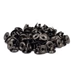 Часть кнопки Альфа (S-образная) ⌀11 мм (D-часть), чер.никель, 100 шт, S090534, BIG