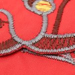 Термоаппликация Машинка, 110х70мм 10 шт (красный), 2248