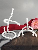 Скелет для игрушки с хвостом 23 см, передние лапы 7 звеньев 8см задние лапы 9 звеньев -10см