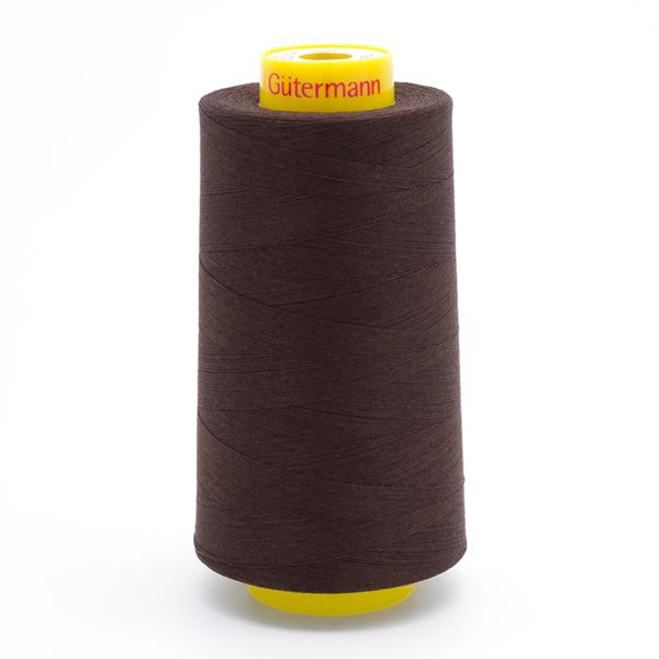 Нитка особо тонкая Gutermann Mara №150 (150/2), 5000 м, 713961, цв. 696 темный шоколад, 1 катушка