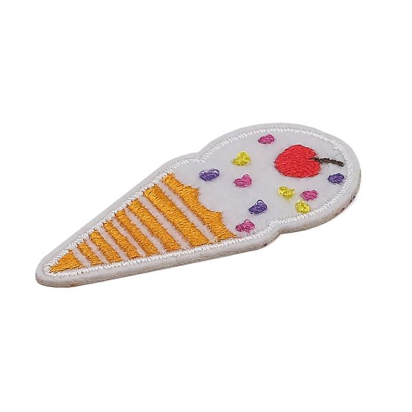 Термоаппликация Мороженое с вишенкой, 2.3х4.7см, Hobby&Pro
