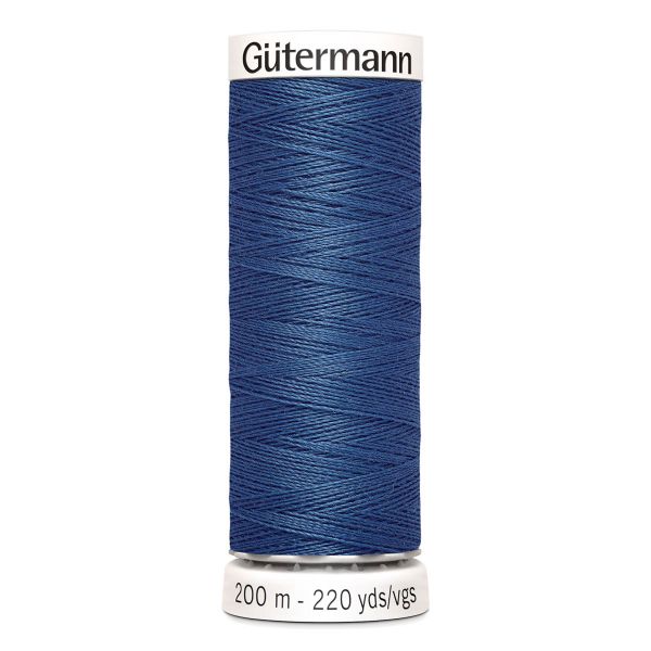 Нитки универсальные Gutermann Sew-all 100 (200 метров) | 786 синий джинс