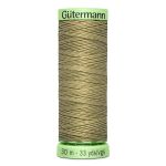 Нитки отделочные Gutermann Top Stitch, 30м, 258 умеренно-болотный, 5 катушек