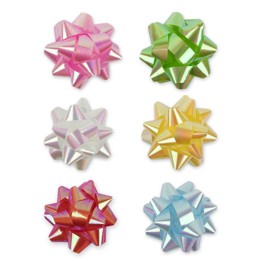 Подарочный бант 7.6 см, 27 шт, ассорти, Stilerra BOWS-7.6P