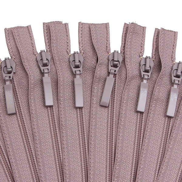 Молния спираль (витая) Arta Т5 (5 мм) 1 зам., н/раз., 18 см, цв. 327 серый, уп.10 шт