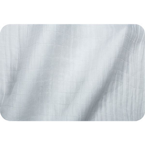 Ткань для пэчворка Peppy Solis Bamboo Embrace (марлевка), отрез 100х125 см, 120 г/м², SNOW, Shannon Fabrics