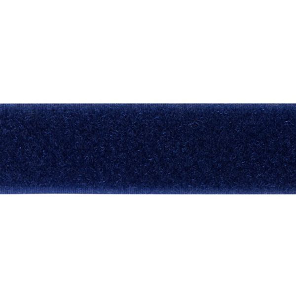 Лента контактная липучка (велкро) пришивная 30 мм / 25 метров, 57 т.синий, /петля/, кач.