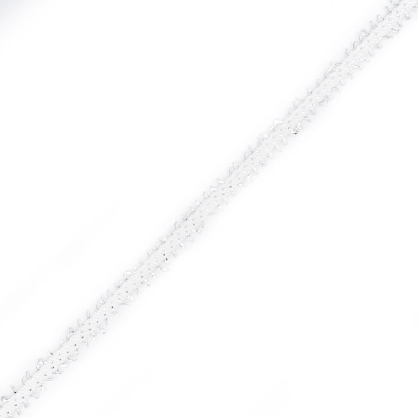 Шнур отделочный плетеный ⌀6.0 мм / 30 метров, белый, С987Г7