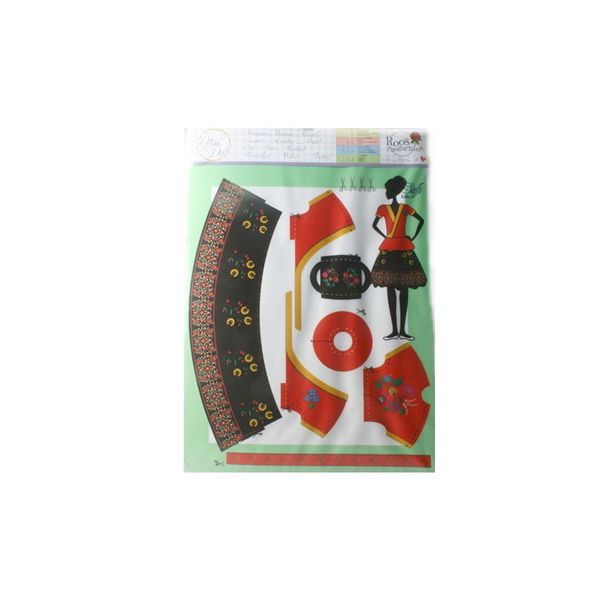 Одежда для кукол DressYourDoll, №4. Steffi Folk