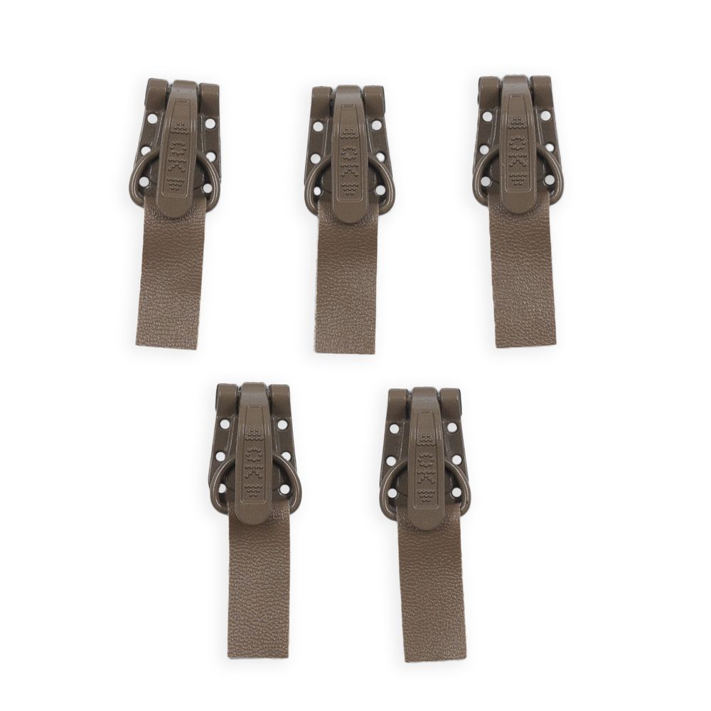 Крючок шубный PQ 45 мм, бежевый, PQ5205, 100 шт