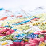 Набор для вышивания нитками Чудесная игла, Загадаю удачу! 18х29 см