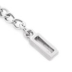 Цепочка-вешалка для верхней одежды 70 мм, никель, ГДЖ1514, 10 шт