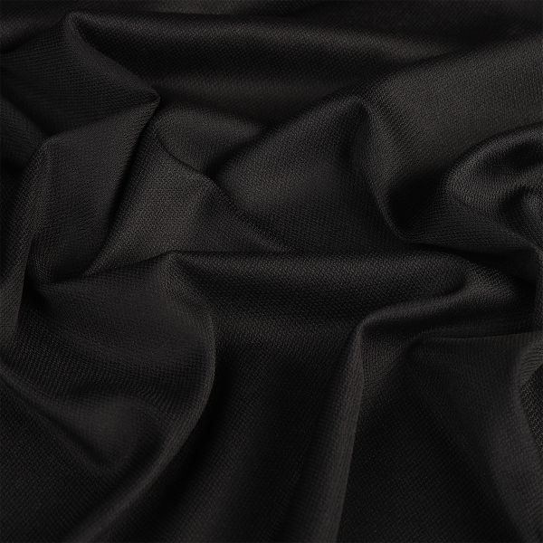 Дублерин эластичный 62г/м², 662B черный 150см уп.1м, IdealTex