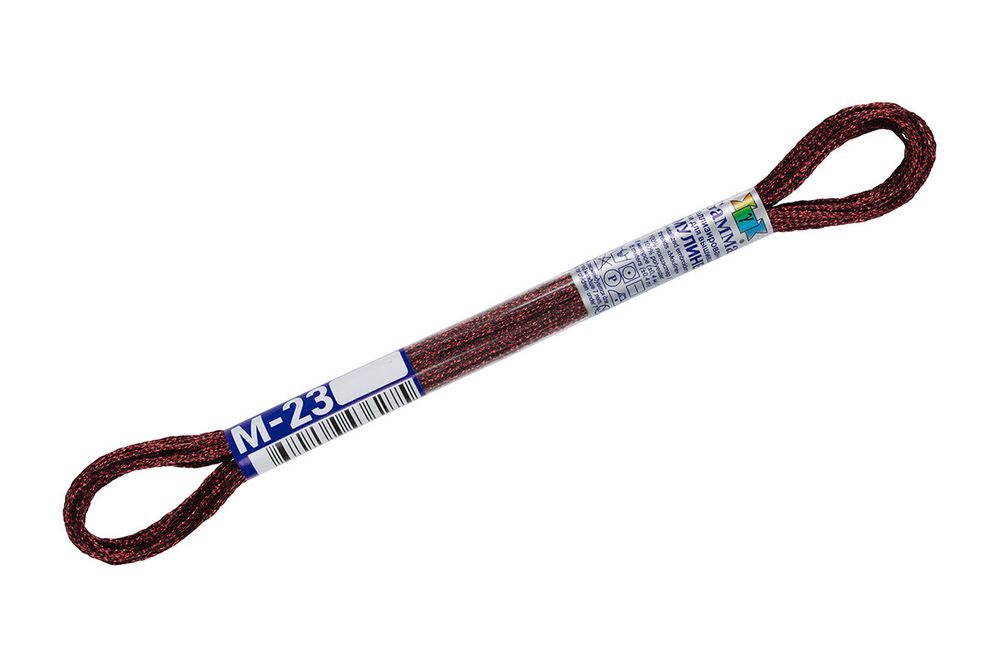 Мулине Gamma металлик, цв.М-23 красный, 12 мотков по 8 метров
