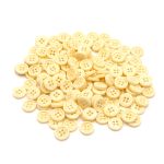 Пуговицы 4 прокола 18L (11мм), (col.09 молочный) CN2732, 144 шт