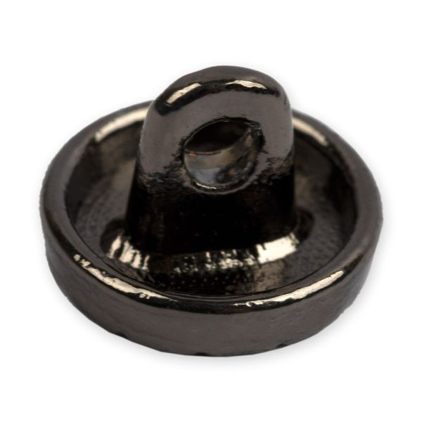 Пуговицы на ножке металл 9 мм, 6 шт, 06 черн.никель, Blitz MB 0254