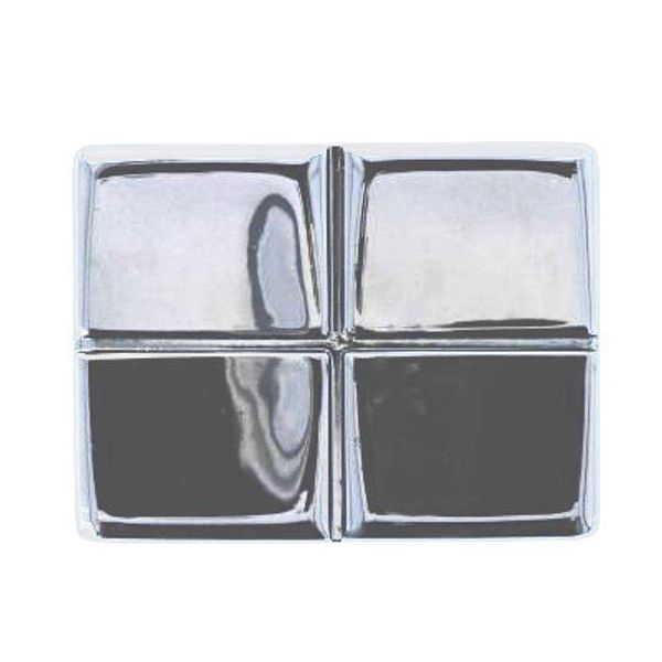 Пряжка ременная металл 66х50 мм, 2 шт, 04 никель, Micron GB 1343