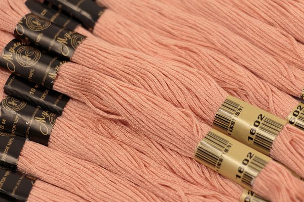 Мулине ПНК им.Кирова цв.1909 фиолетовый, 12 мотков по 10 метров