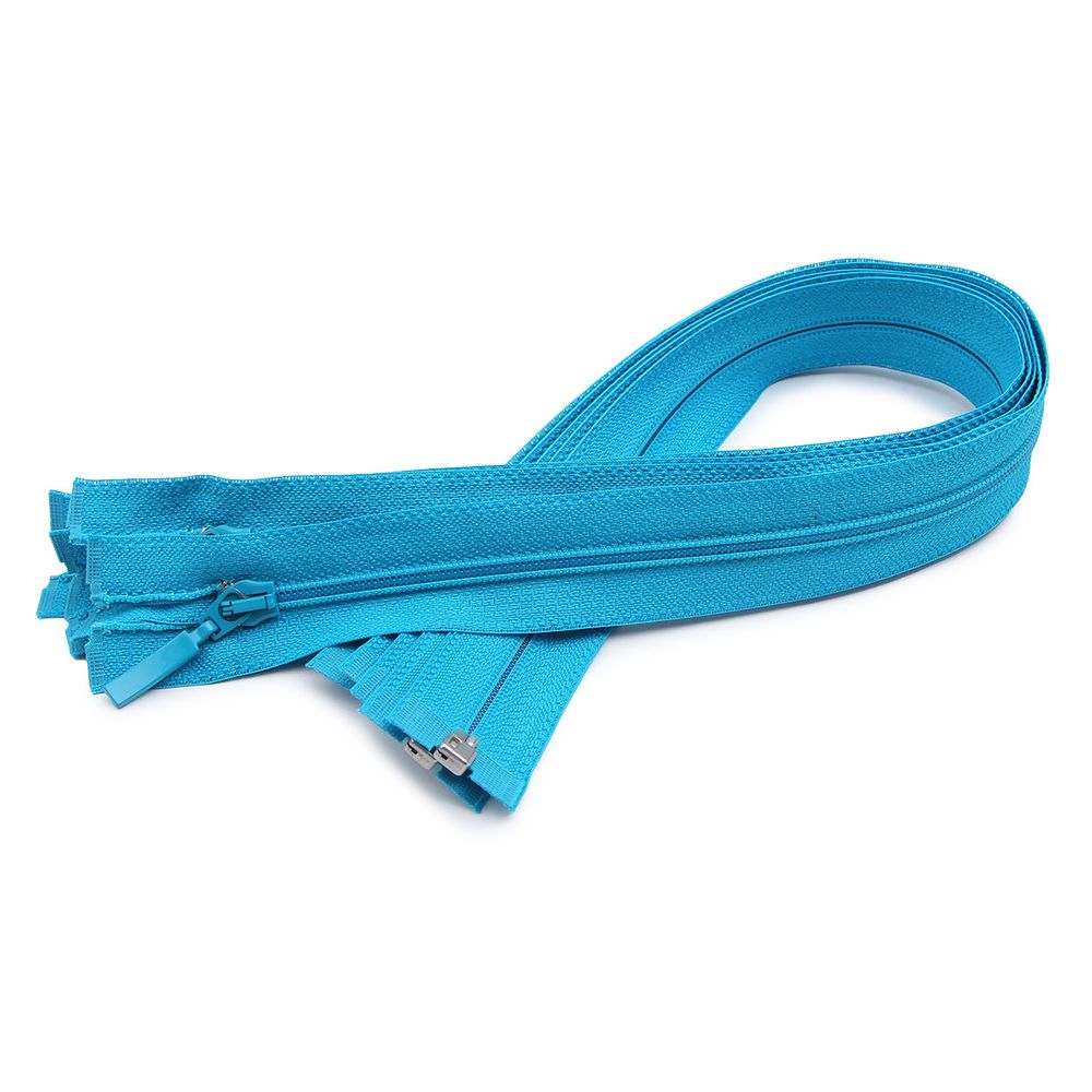 Молния спираль (витая) Arta Т5 (5 мм) 1 зам., разъем., 50 см, цв. 549 бирюза, уп.5 шт