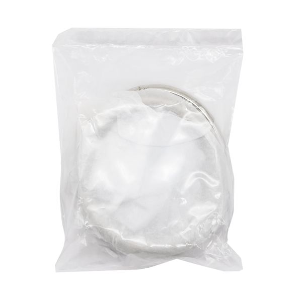 Кольцо разъемное металл на винтах 50 мм (62 мм внешн.), никель, 4 шт, BIG