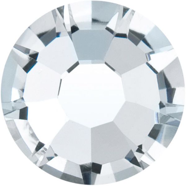 Стразы неклеевые стекло Crystal 6.5 мм, 72 шт, SS30 белый (crystal), Preciosa 438-11-618 s
