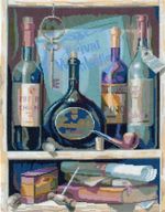 Набор для вышивания нитками Нитекс, Вино 24х33 см