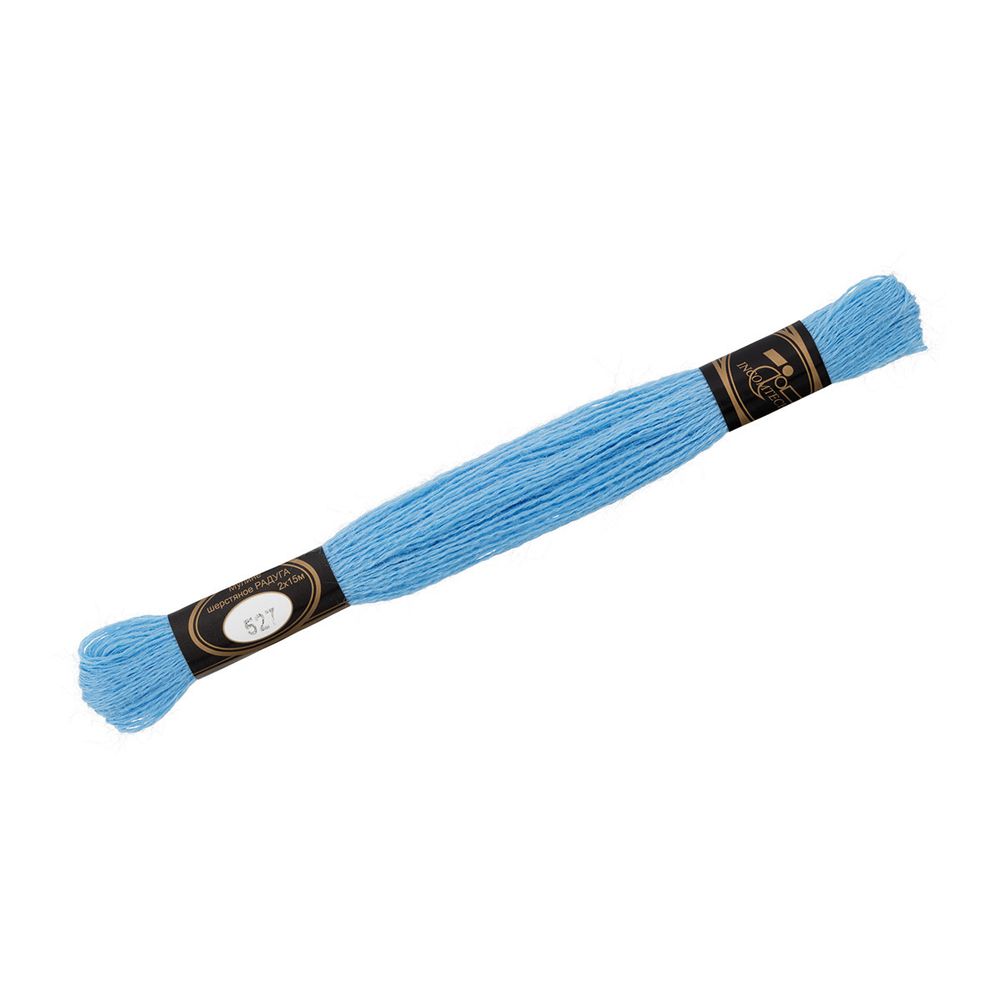 Мулине Радуга, цв.527 я.голубой, Россия, 8 мотков по 15 метров