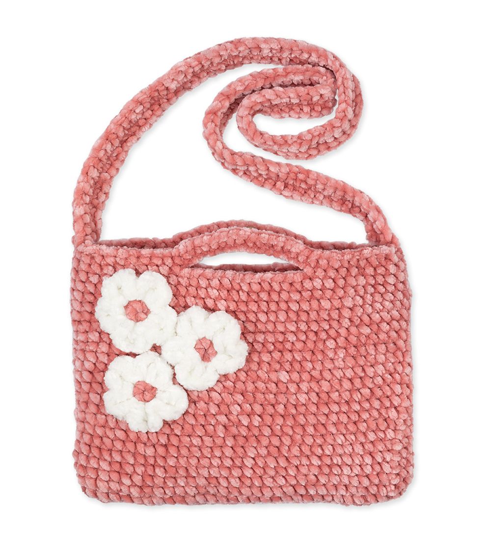 Набор для вязания игрушки Miadolla, Сумочка с цветами, AMG-0126