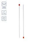 Спицы прямые металл ⌀4.5 мм, 35 см, со спец. покрытием, Visantia VTH