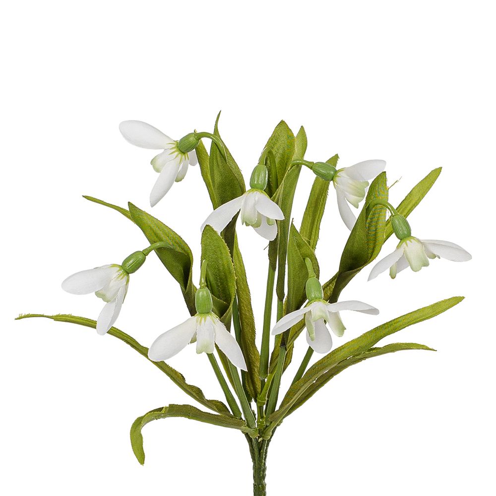 Цветы искусственные Подснежник 24 см, белый 2, Fiebiger Floristik GmbH /TOS/