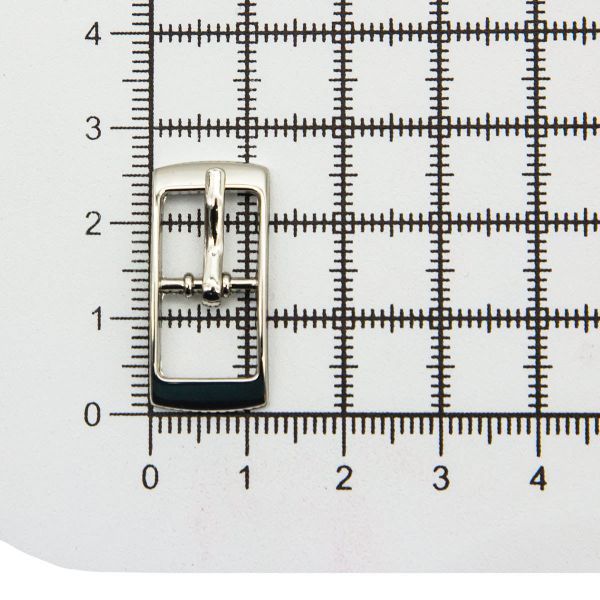 Пряжка ременная металл 10 мм (внешн. 12х26 мм), никель, 20 шт, BIG