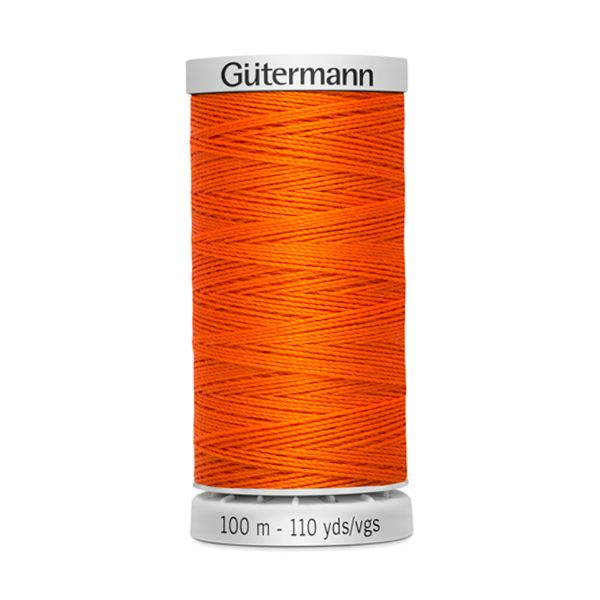 Нитки суперкрепкие Gutermann Extra Strong M782, 100м, 351 оранжевый, 5 катушек