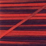 Лента (тесьма) шелковая 2.0 мм / 9.1±0.5 метров, M120 красный/т.бордовый, Gamma SRM-2